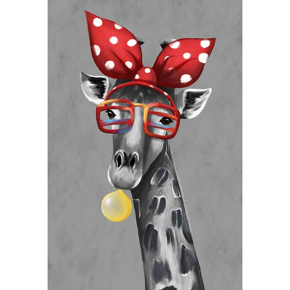

(Multi-Size) Novelty Giraffe - Round/Square Drill Diamond Painting 30*40CM/40*50CM, Square diamond 30*40cm, 501 Original