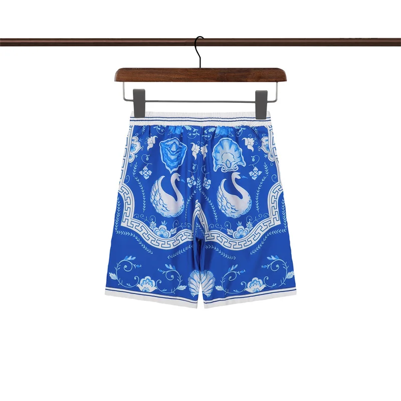 Casablanca 2023SS New Product Silk Short Sleeve Shirt