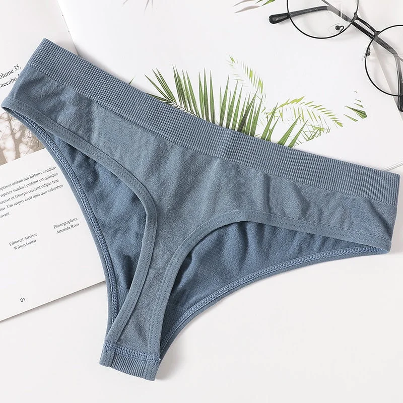 Women Underwear Thongs Sexy Panties G-String Female Underpants Lingerie Seamless Shapewear Sexy Panty High Rise Briefs M-XL