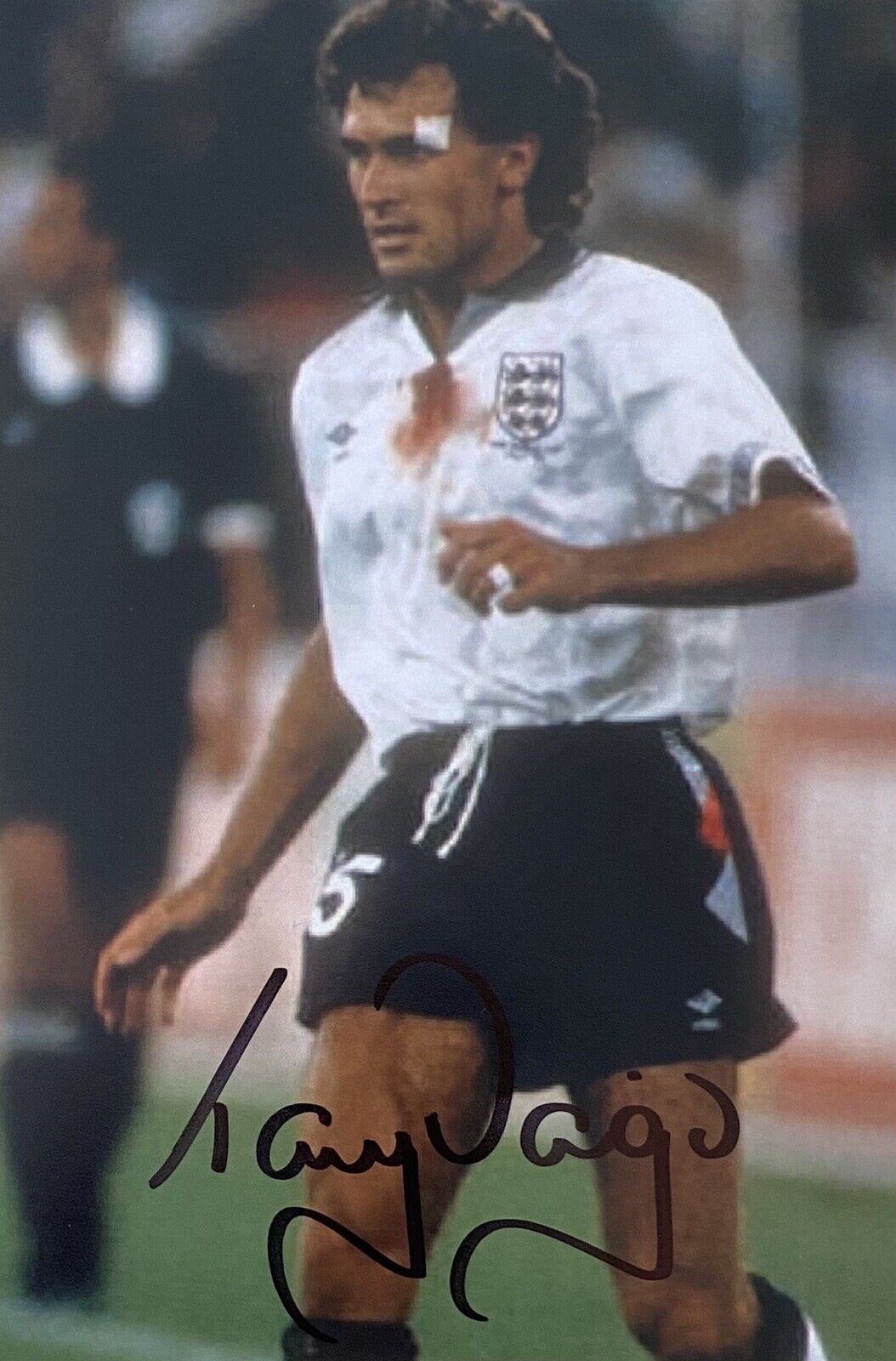 Tony Dorigo Genuine Hand Signed England 6X4 Photo Poster painting