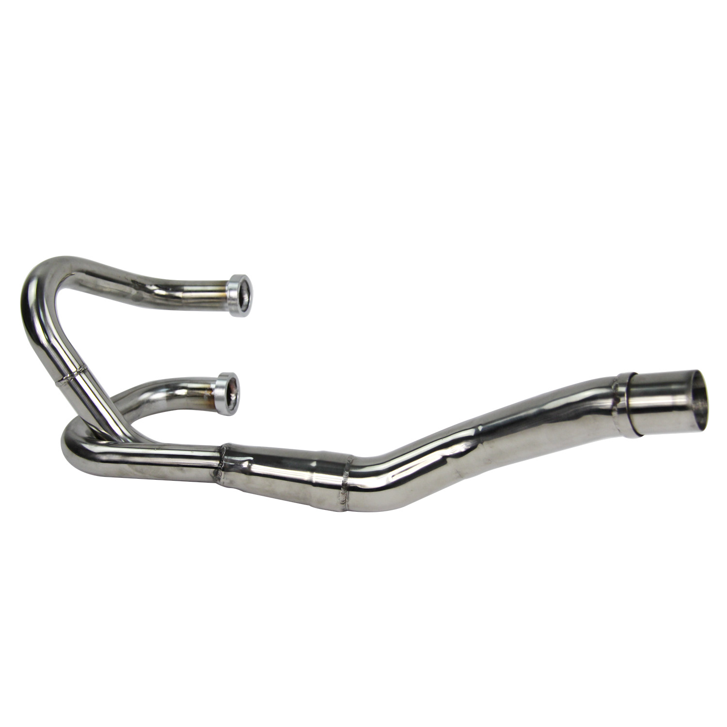 Chrome Stainless Steel Exhaust Header Tail Pipe for 1996-2004 2003 Honda XR400R
