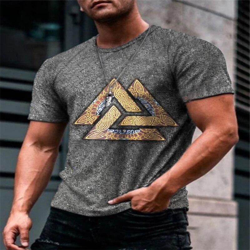 

Ethnic - 3D Printed Men T Shirt, Xxxl, 501 Original