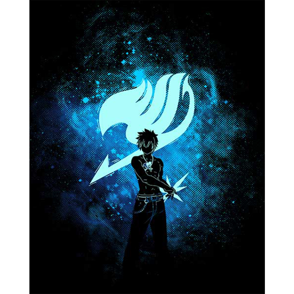Silhouette - Fairy Tail (40*50CM) 11CT Counted Cross Stitch gbfke