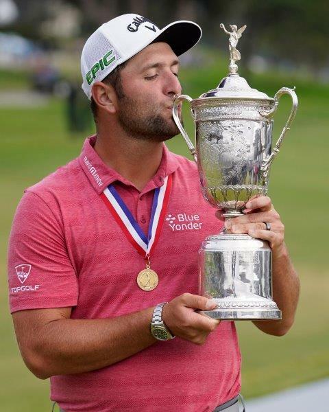 JON RAHM 2021 US Open Champion Golf Glossy 8 x 10 Photo Poster painting Poster Man Cave