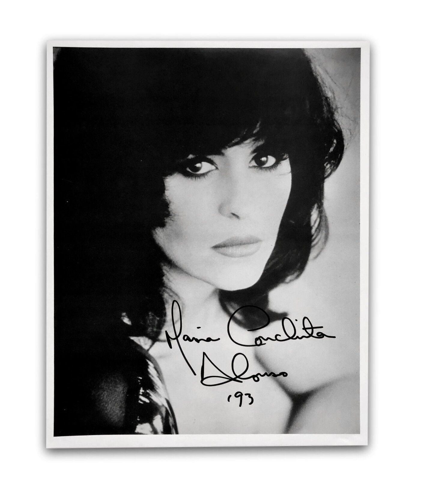 Maria Conchita Alonso Signed 8x10 Photo Poster painting JSA COA Autograph Love Maniac Moscow