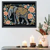 Elefant - speziell geformte Diamantmalerei - 30 * 40cm