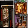 Love Island---DIY Dollhouse with Sensor Light 3D Wooden Puzzle Book Nook Unique Gift for Lover