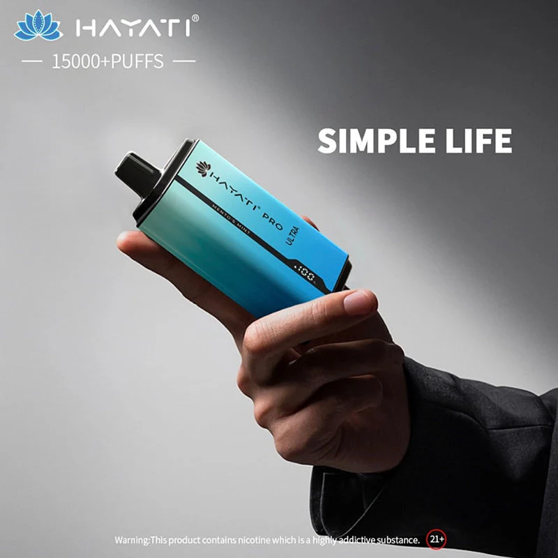 HAYATI PRO ULTRA 15000: Switch Flavors Easily esmovape