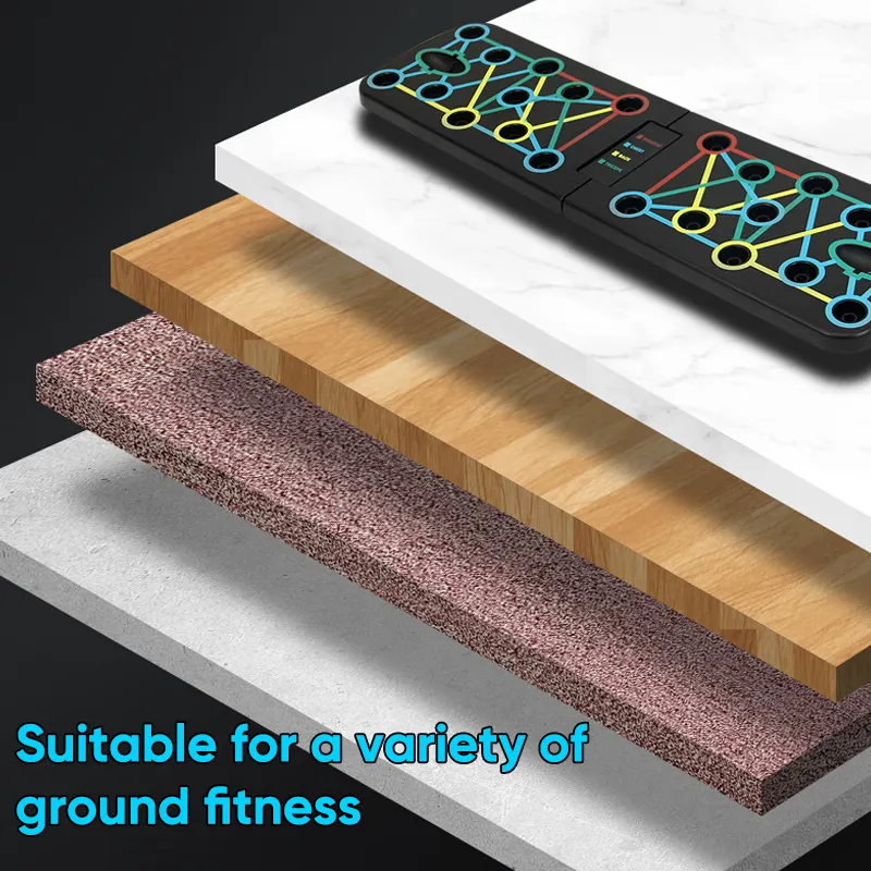 SAKER&reg; Foldable Push-Up Board