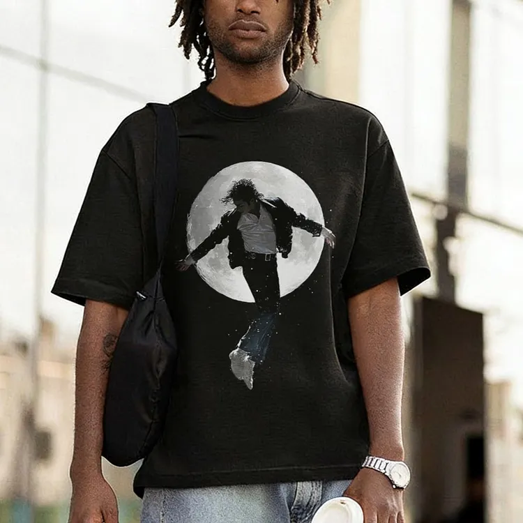 Michael Jackson Lunar Glide Printed Men's T-shirt