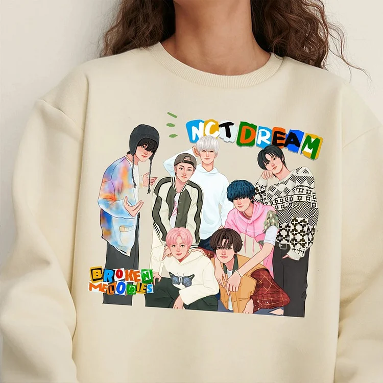 NCT DREAM Album ISTJ Broken Melodies Fanart Sweatshirt