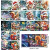 12Pcs Diamond Painting Squirrel Greeting Card Set with Envelope