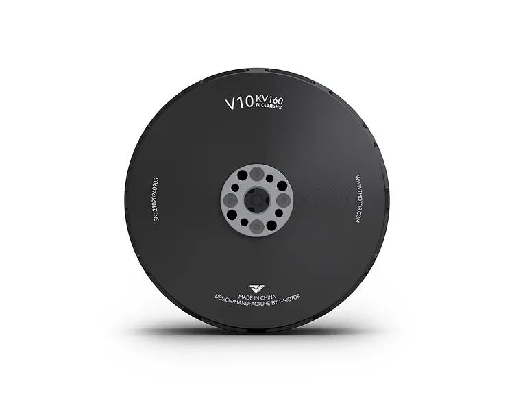 T-MOTOR V10 KV160 Brushless Motor for Large VTOL UAVs &ndash; 28 kg Max Thrust