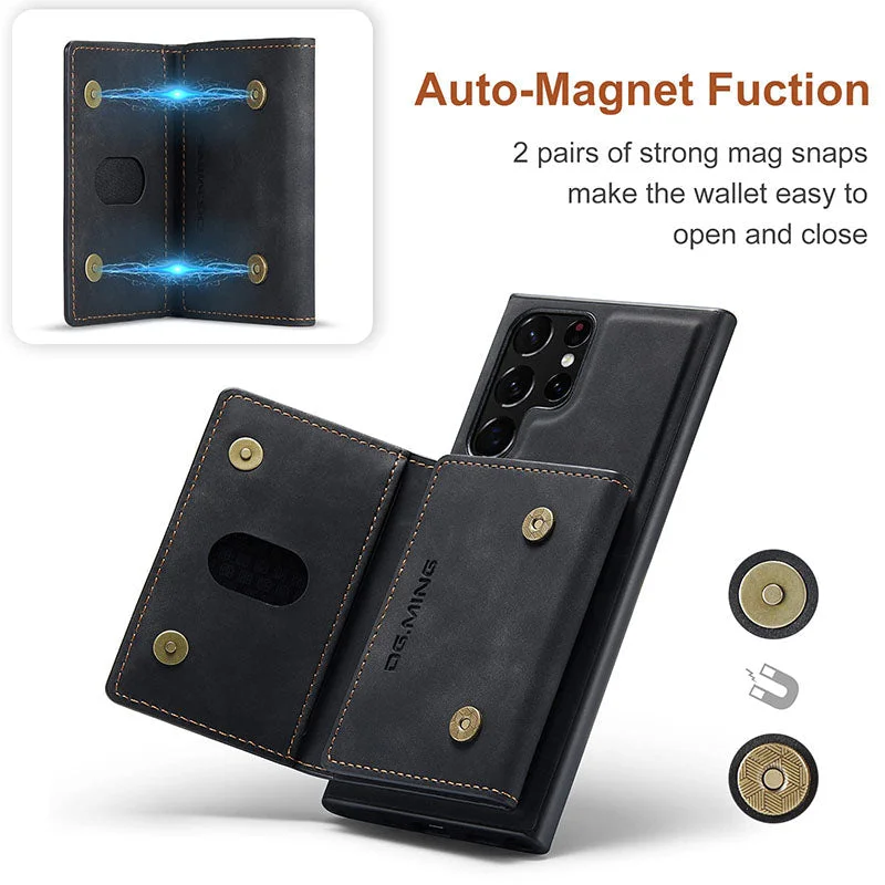 For Samsung S22 Magnetic Card Case Cover
