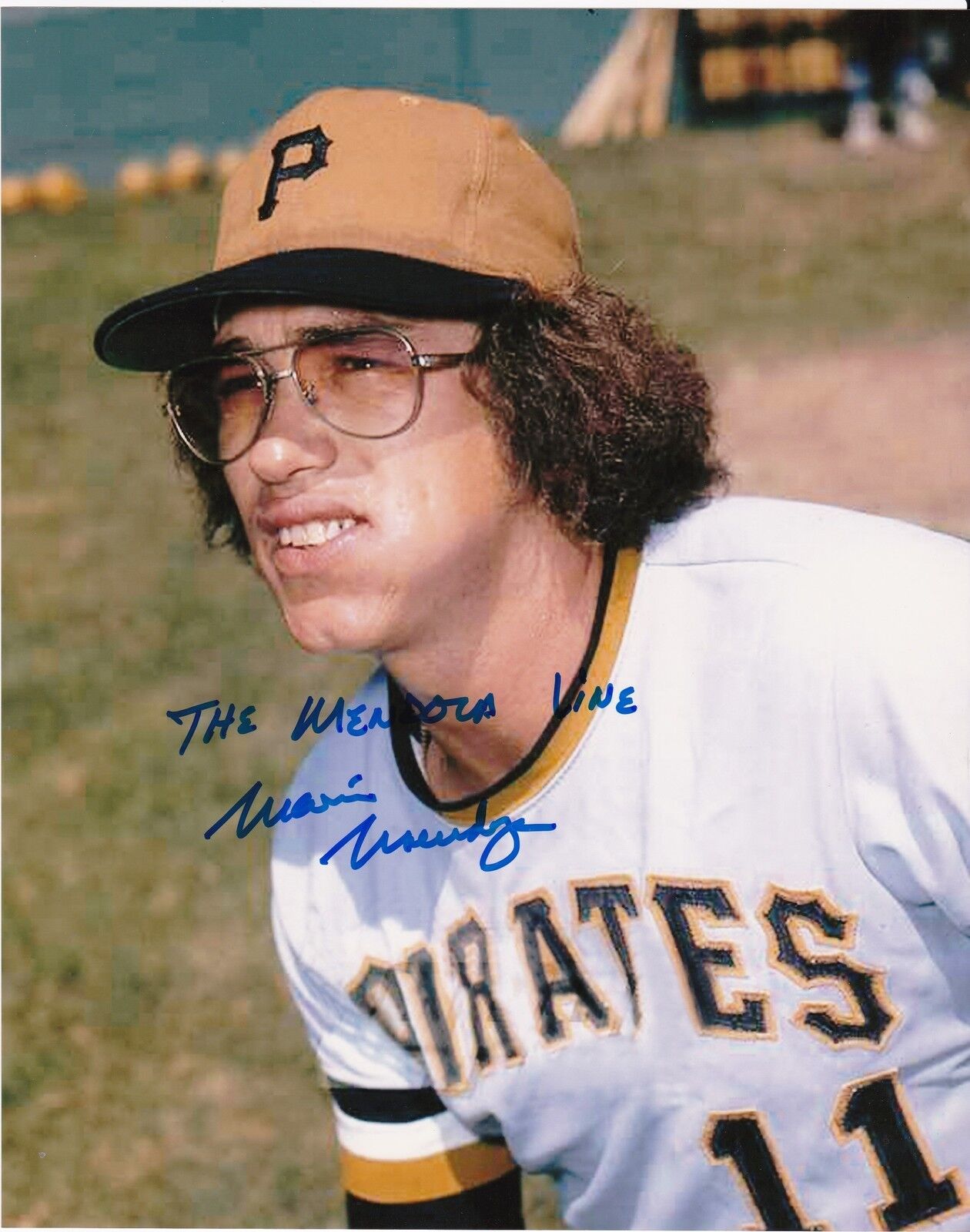 MARIO MENDOZA PITTSBURGH PIRATES THE MENDOZA LINE