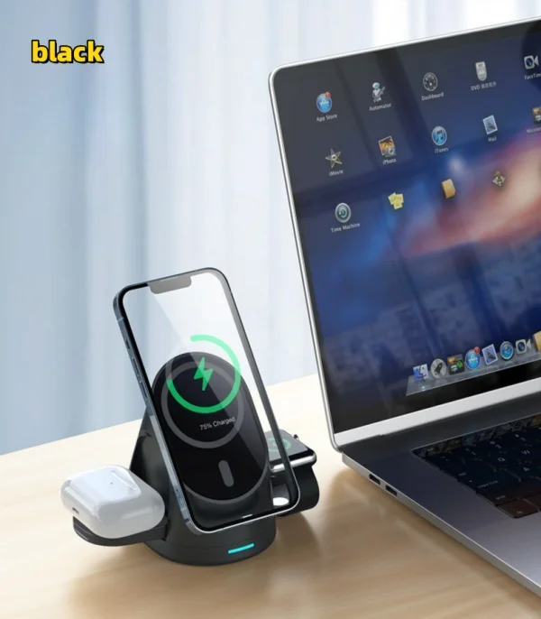 Magnetic Wireless Charger 3 in 1
