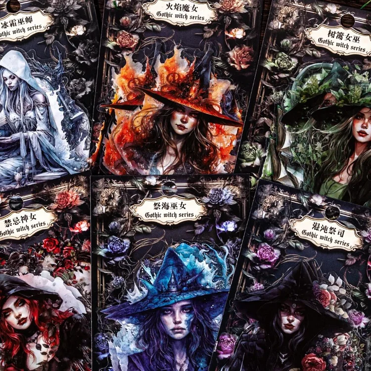 Goth Mystery 10 Sticker Pack