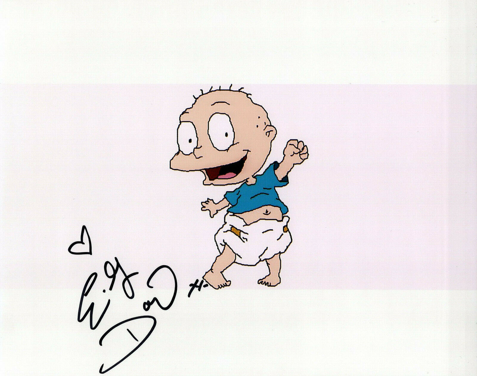 E.G. Daily Rugrats autographed Photo Poster painting signed 8X10 #2 Tommy Pickles