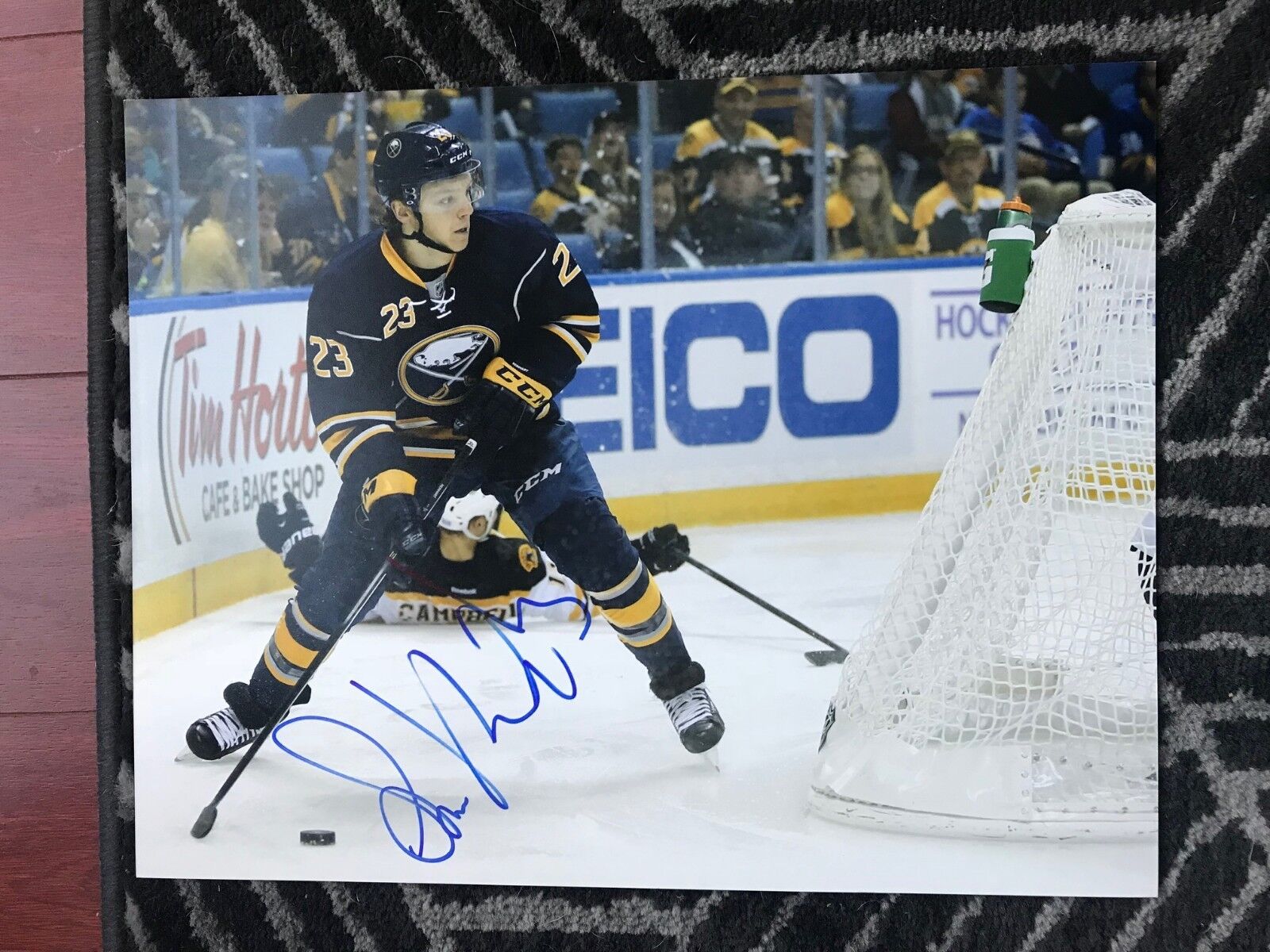 Buffalo Sabres Sam Reinhart Signed Autographed 11x14 Photo Poster painting COA