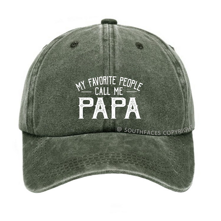 My Favorite People Call Me Papa Hat