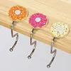 uk.everydayedeals 3Pcs Diamond Painting Art Wall Hooks - Donut