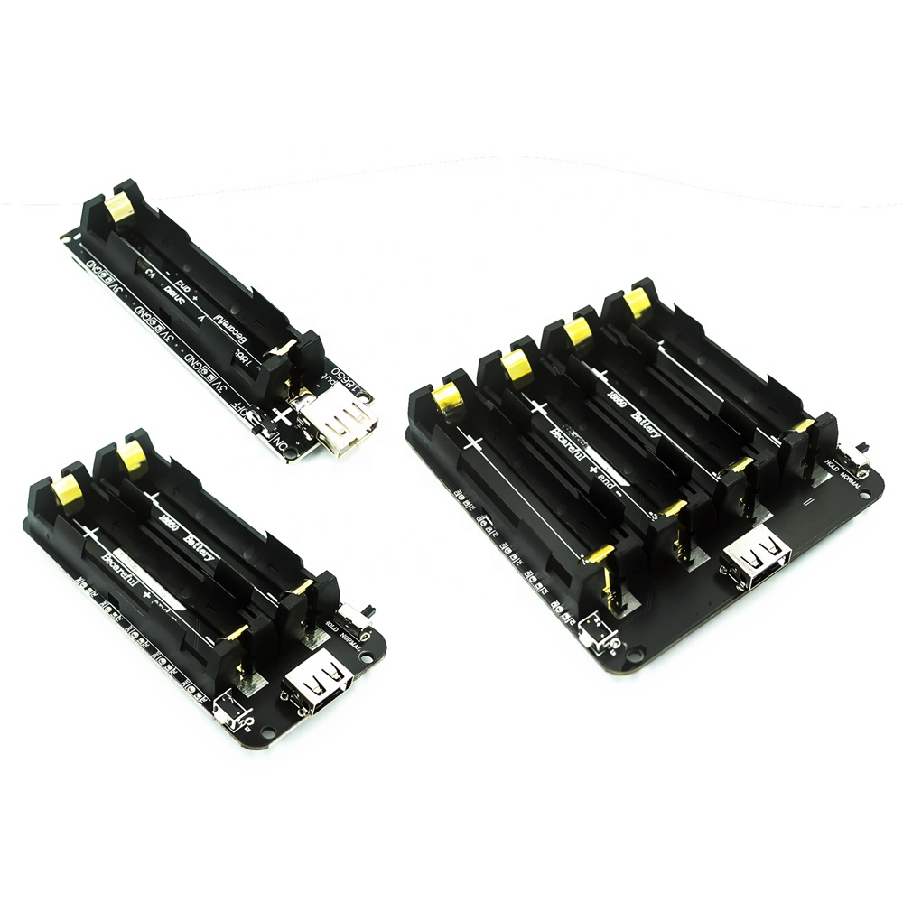 5V/3A 3V/1A 1/2/4 Way 18650 Lithium Battery Shield V8 ESP32 Battery Holder Expansion Board ESP32 Battery Shield
