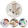 【Limited Stock Sale】Nativity Shepherd-DIY Embroidery Kit with Pattern Cotton Threads Needles Hoop 25*25cm/9.84*9.84in tapestrymarket