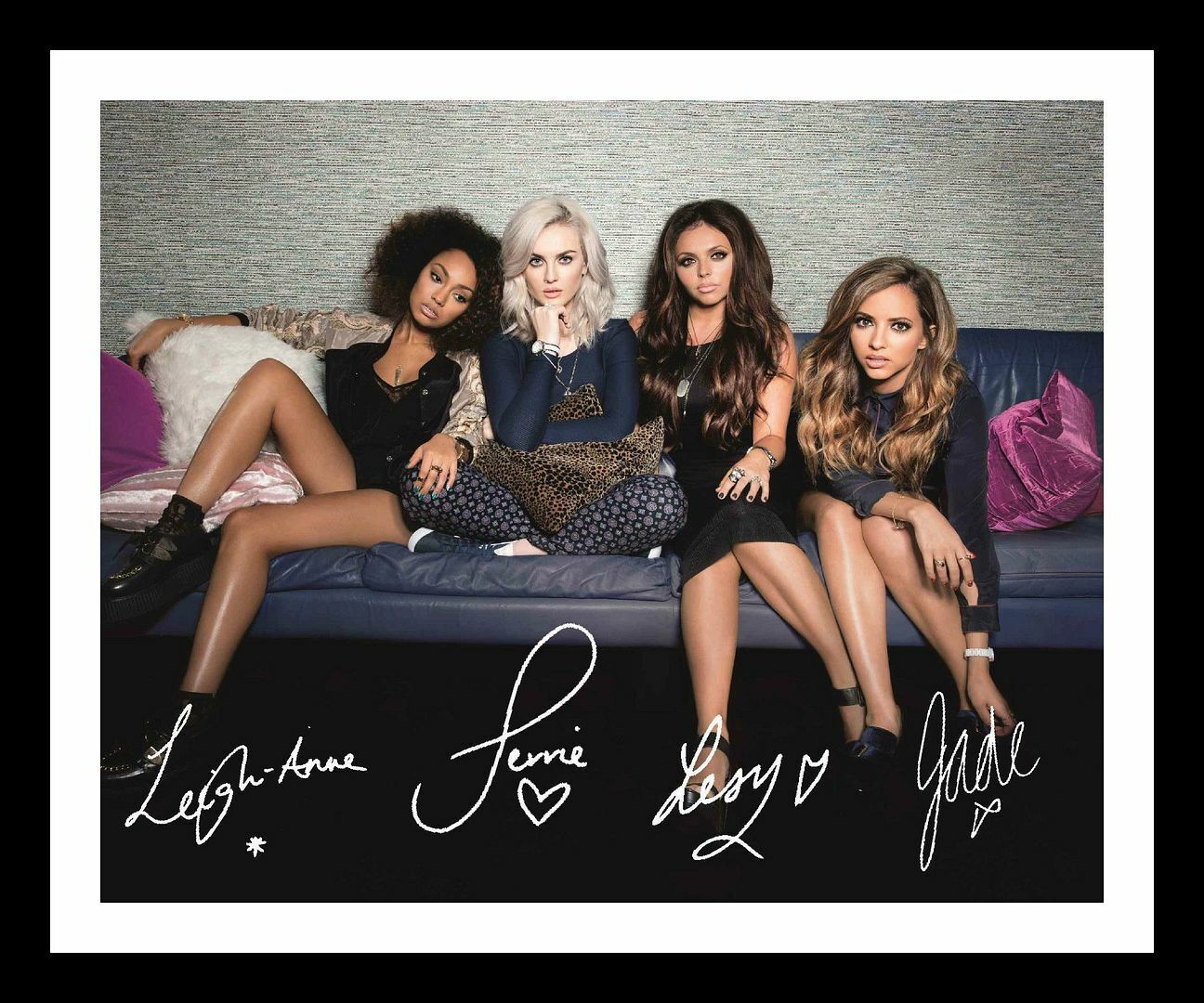 Little Mix Autograph Signed & Framed Photo Poster painting 3