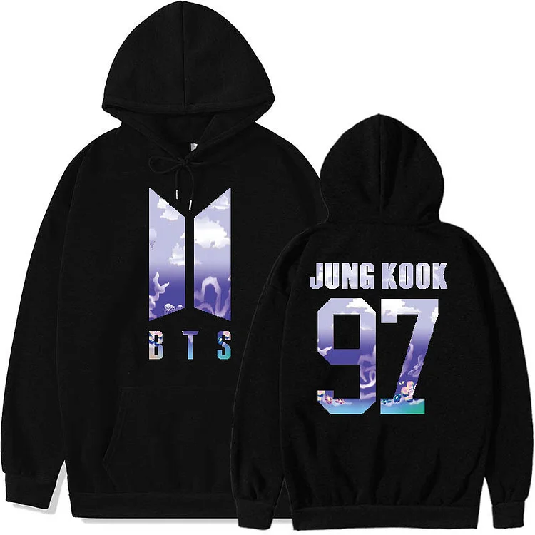 Bts hoodie store with all names