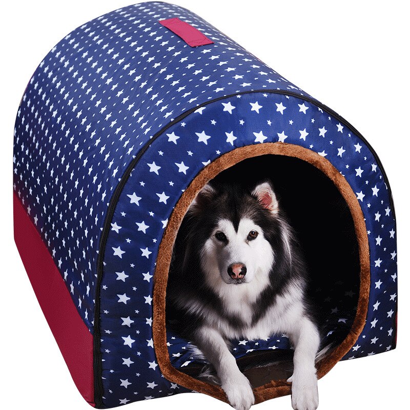 New Warm And Cozy Dog House And Bed