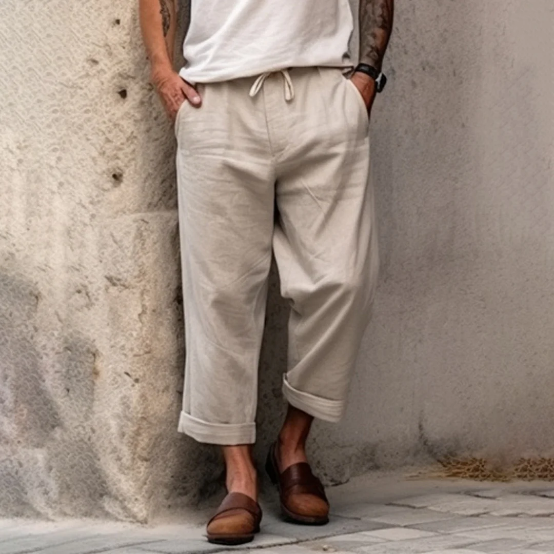 Pants In Cotton-inspireuse