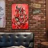 (Multi Style) &eacute;toile de football - Panneaux en &eacute;tain m&eacute;tallique(30*40cm)