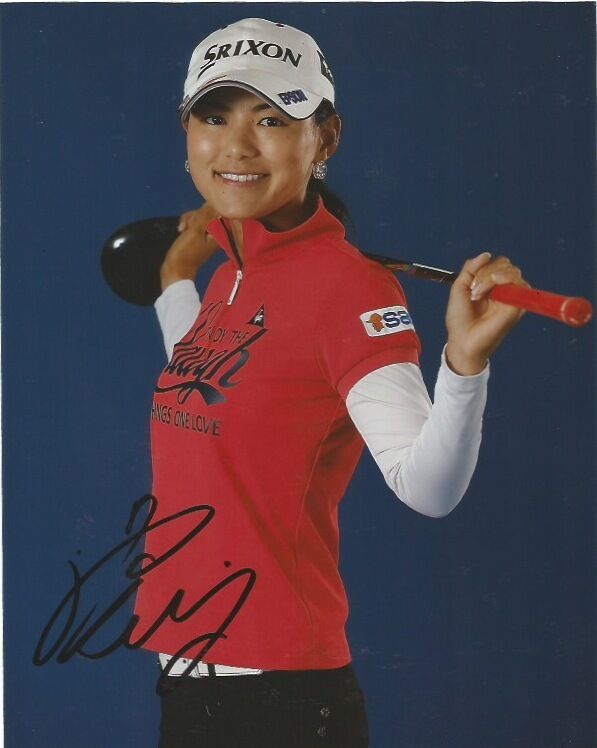 LPGA Sakura Yokomine Autographed Signed 8x10 Photo Poster painting COA A