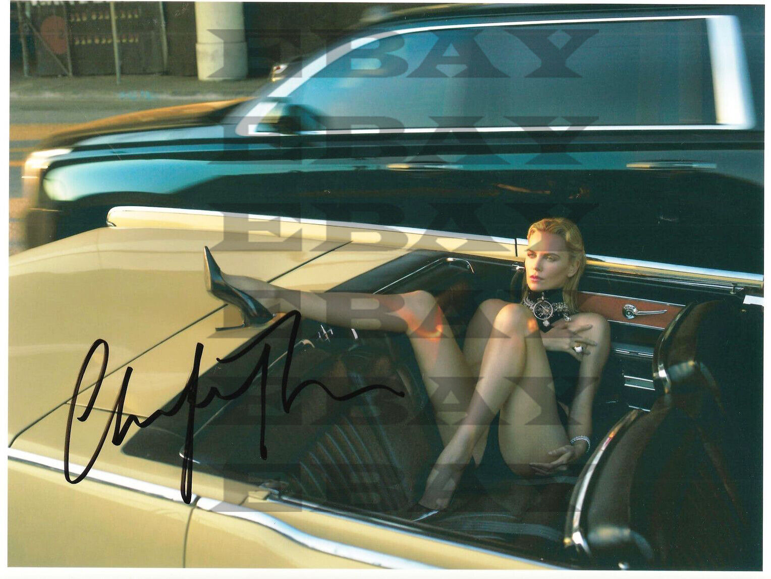 Charlize Theron Atomic Blonde Autographed Signed 8x10 Photo Poster painting Reprint