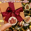 6 pi&egrave;ces de feuilles d&rsquo;automne, peinture en diamant maison, d&eacute;corations, d&eacute;corations, pendentifs