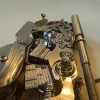 Creative stainless steel motorcycle DIY assembled model kit crafts exquisitely crafted motorcycle model gifts