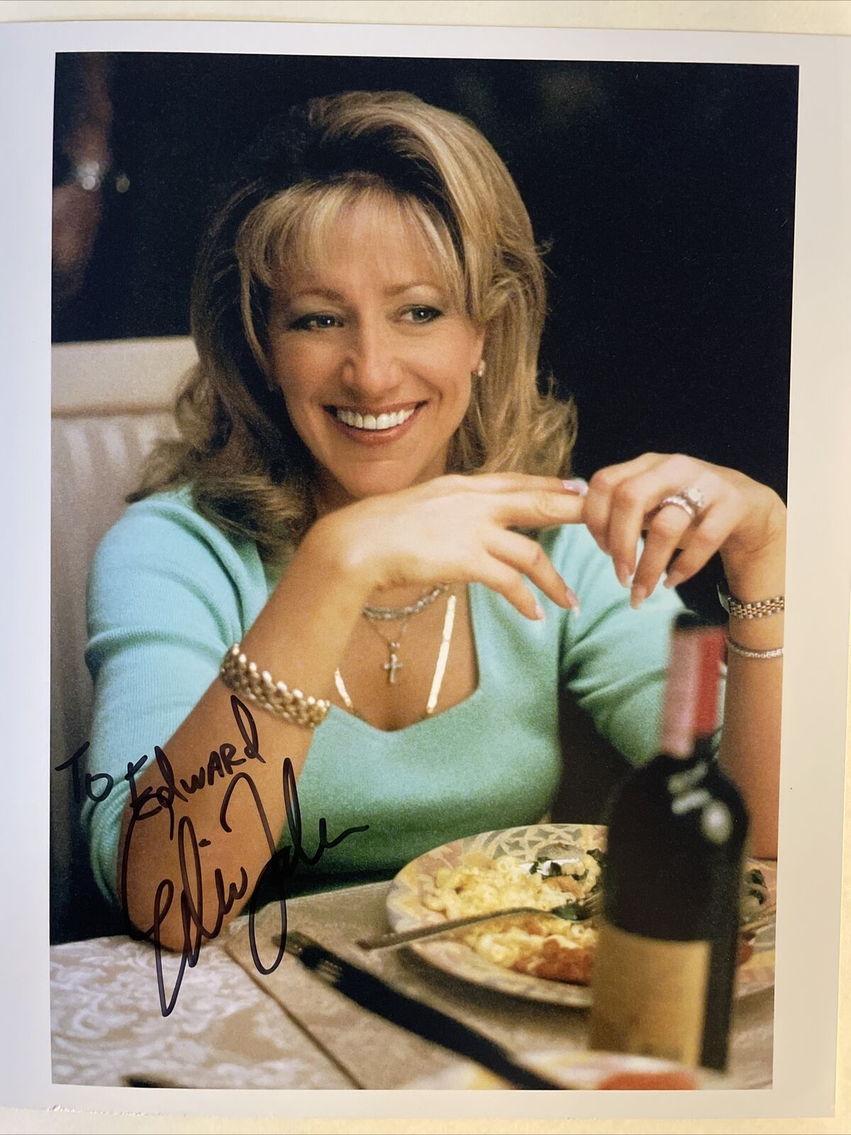 EDIE FALCO Signed Photo Poster painting Autographed 8x10 THE SOPRANOS Television HBO Series COA