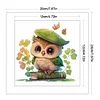 Owl - 18CT Stamped Cross Stitch 20*20cm/7.87*7.87in
