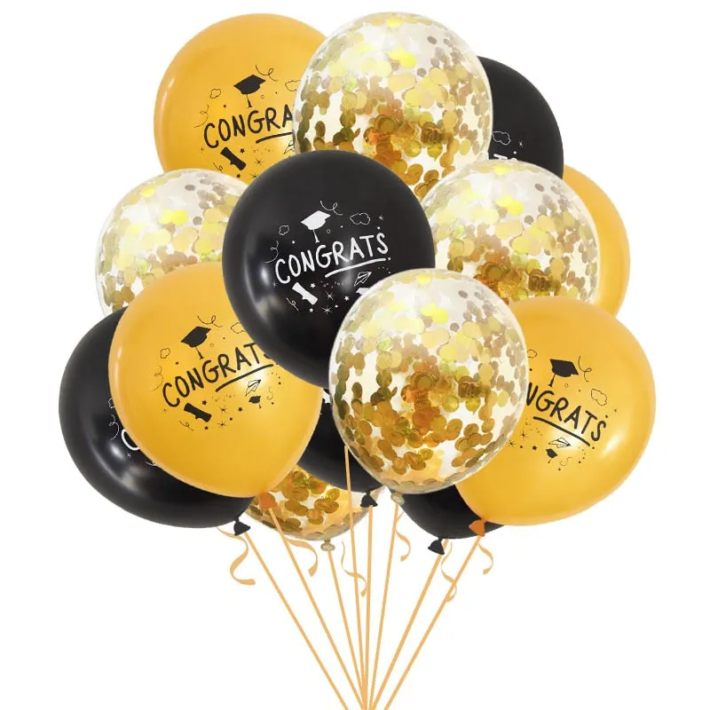 Graduation Balloons 2022 Graduation Party Decorations Congrats Grad Banner Graduation Backdrop Class Of 2022 Photo Booth Props