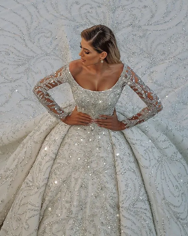 off the shoulder backless wedding dress Fashion Tulle A-line Off Shoulder Backless Lace Wedding Dress, FC5093