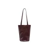 Pure Handmade Retro Water-dyed Vegetable Tanned Cowhide Ladies Shoulder Bag Handbag