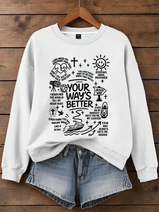 🔥Buy 3 Get 15% Off🔥Women's Your Way's Better Sweatshirts 