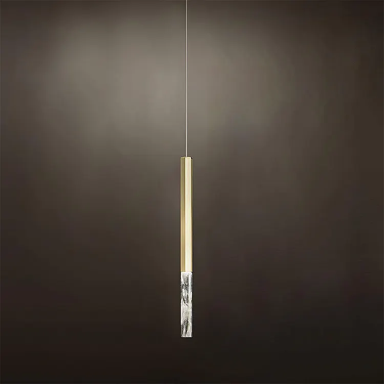 Crystal Vertical Plumage Suspension Pendnat Lights Stairway Lamps