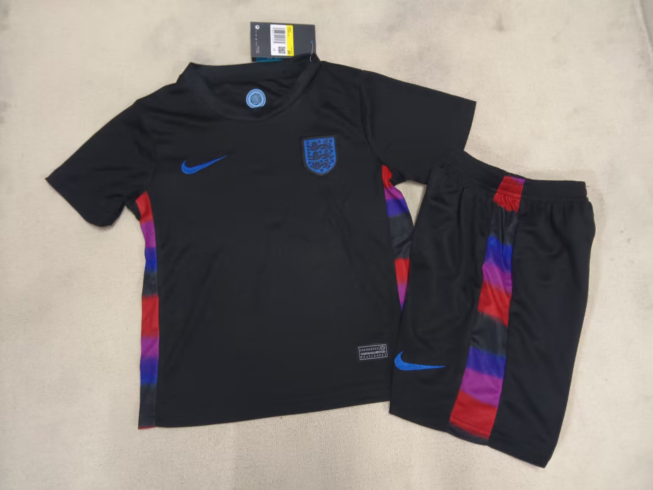 2025/2026 England Away Kids Kit Football jersey Thai Quality