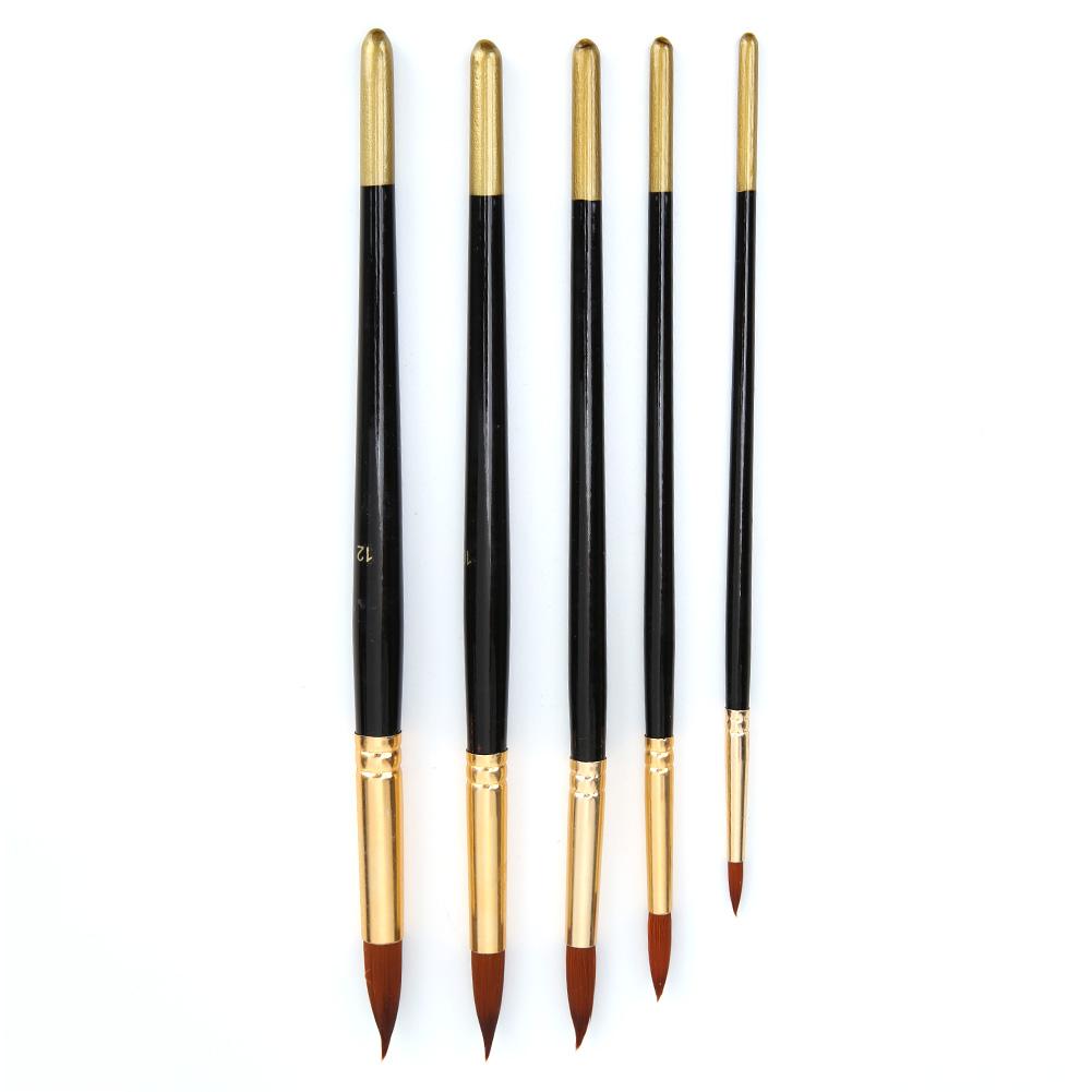 

Wood Gouache Paint Brush Nylon Hair Watercolor Pen, 501 Original
