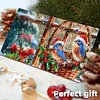 12Pcs Diamond Painting Snowbird Greeting Card Set with Envelope