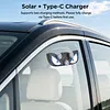 Car Demon Eye Solar Window LED Light Breathing Glow Wireless