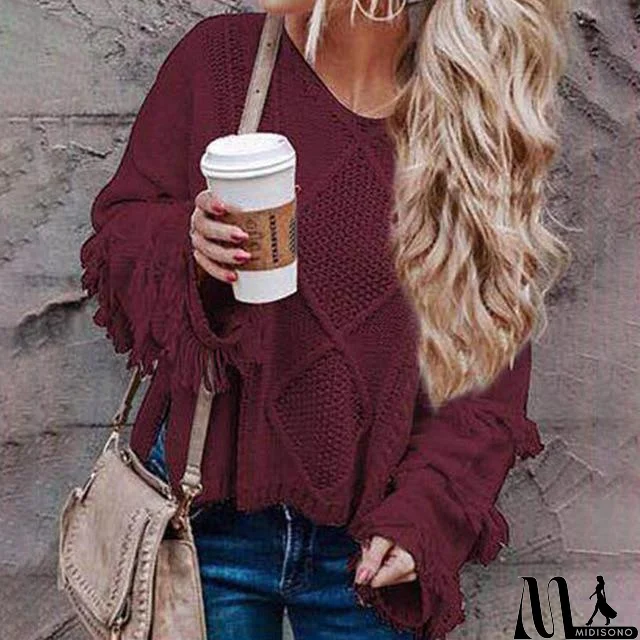 MidiSono - Effortless and Classy winter Sweater