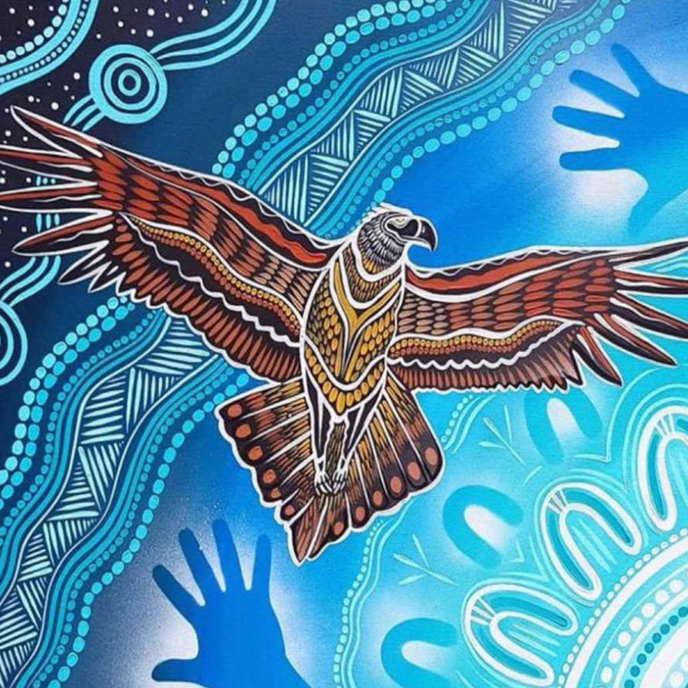 

Flying Eagle - Round Drill Diamond Painting - 30*30CM, 501 Original
