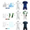 Wholesale Original Custom Football Clothes Shirt Breathable Sublimation Soccer Jersey Football Jersey Made in Thailand